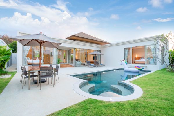 Concrete Pool Patio Installation in Manchester