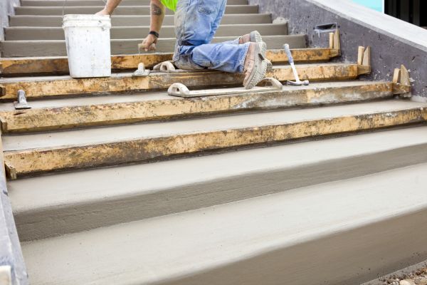 Concrete Steps Pouring in Manchester