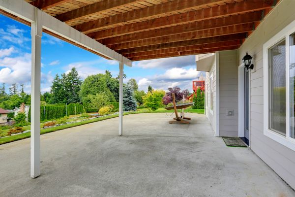 Backyard Patio Installation in Manchester