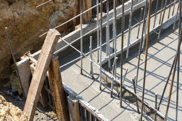 Concrete Footing Pouring in Manchester