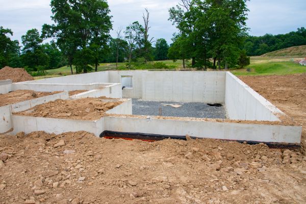 Basement Foundation Pouring in Manchester
