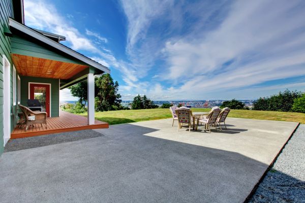 Backyard Concrete Paving in Manchester