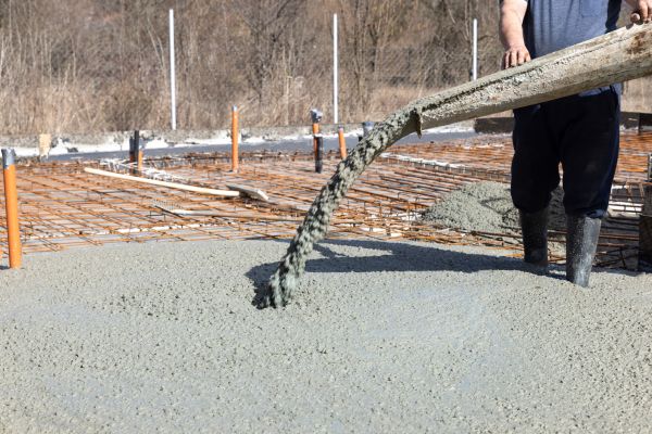 Pole Barn Slab Pouring in Manchester