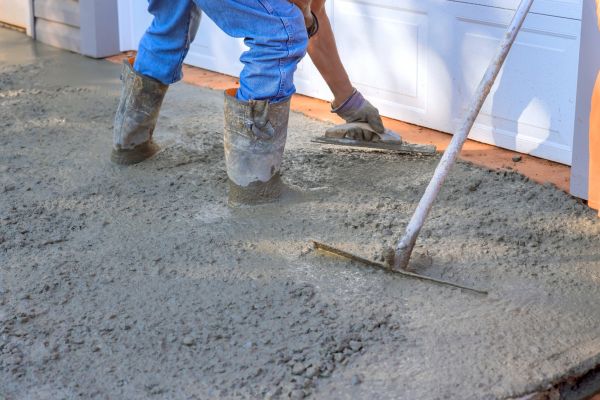 Driveway Slab Construction in Manchester
