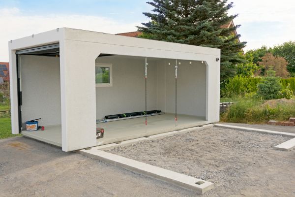 Garage Foundation Installation in Manchester