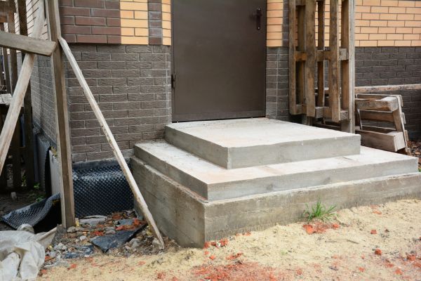 Cement Steps Construction in Manchester