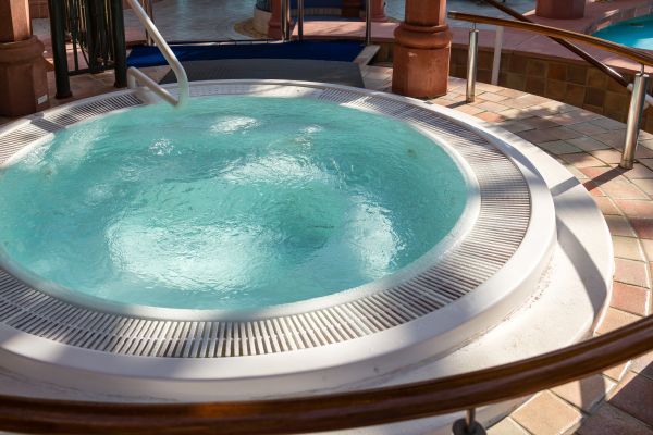 Hot Tub Patio Construction in Manchester