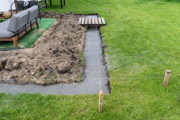 Cement Footer Installation in Manchester