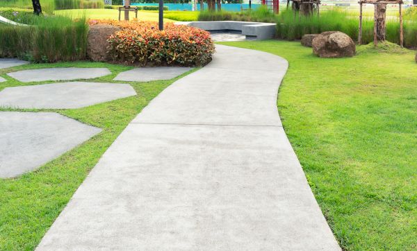 Concrete Sidewalk Installation in Manchester