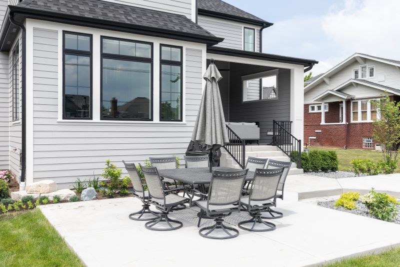 Cement Patio Installation