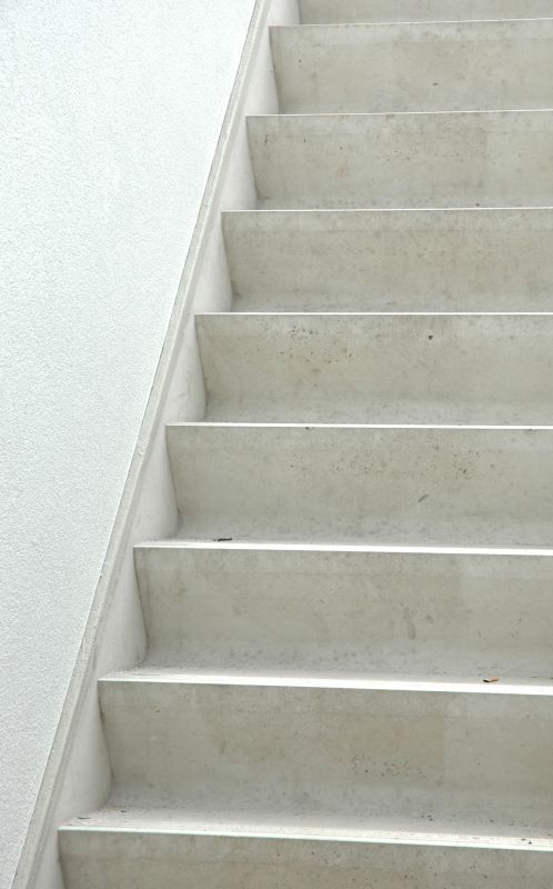 Cement Staircase Installation