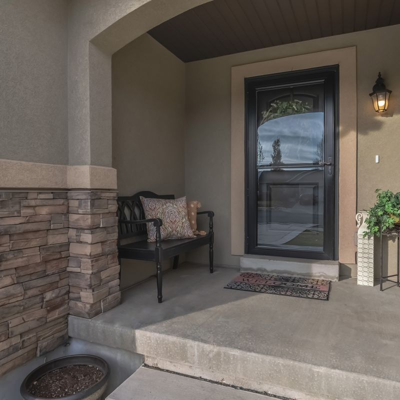 Porch Concrete Pouring